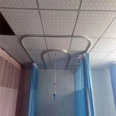 Rutas de cortina de hospital de tipo U/tipo L/fabricadas a medida/corren en silencio/se mueven sin problemas