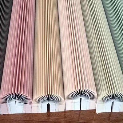 Cortinas de panal de miel de control personalizado e inteligente fáciles de instalar para su casa