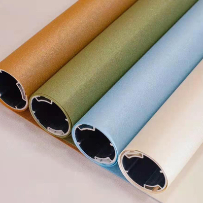 Tejido para persianas de rodillo sin hilos resistente a los insectos y fácil de cubrir con ventanas
