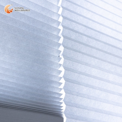 Blinds Plissed con toque suave Tejido personalizado y 16-20-26-38-45mm para una textura suave