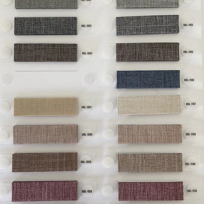 Estructura horizontal persianas plissadas de ajuste personalizado Tejido para ventanas de medidas precisas