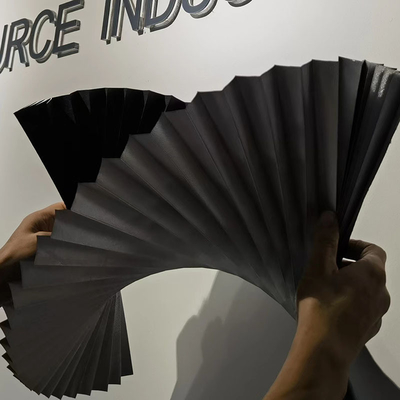 Estructura horizontal persianas plissadas de ajuste personalizado Tejido para ventanas de medidas precisas