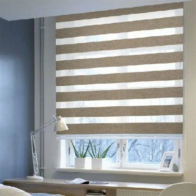Cortinas de cebra a prueba de viento para controlar insectos prácticos en cocinas y baños