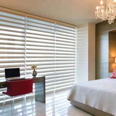 Tamaño personalizado Ventana de estructura horizontal Shangrila ciego con servicio postventa 24 horas