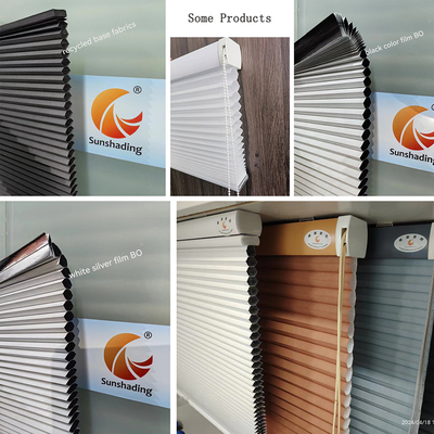 WELLSOURCE Sombreras para ventanas de día y noche, sombreado de arriba hacia abajo hacia abajo hasta abajo, sombreado de panal de miel para ventanas, sombreado de ventanas sin cables