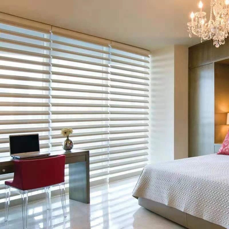 Tamaño personalizado Ventana de estructura horizontal Shangrila ciego con servicio postventa 24 horas